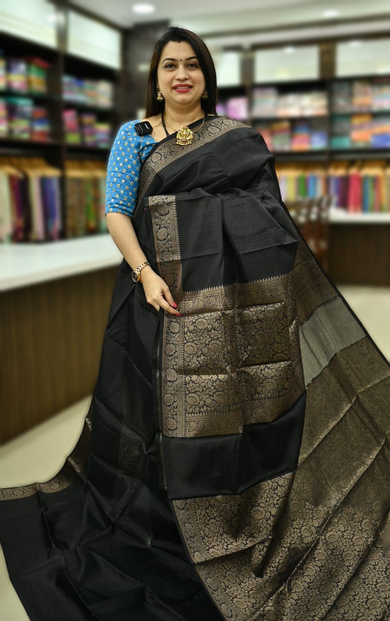 Devi Banarasi Semi Warm Soft Silk Saree